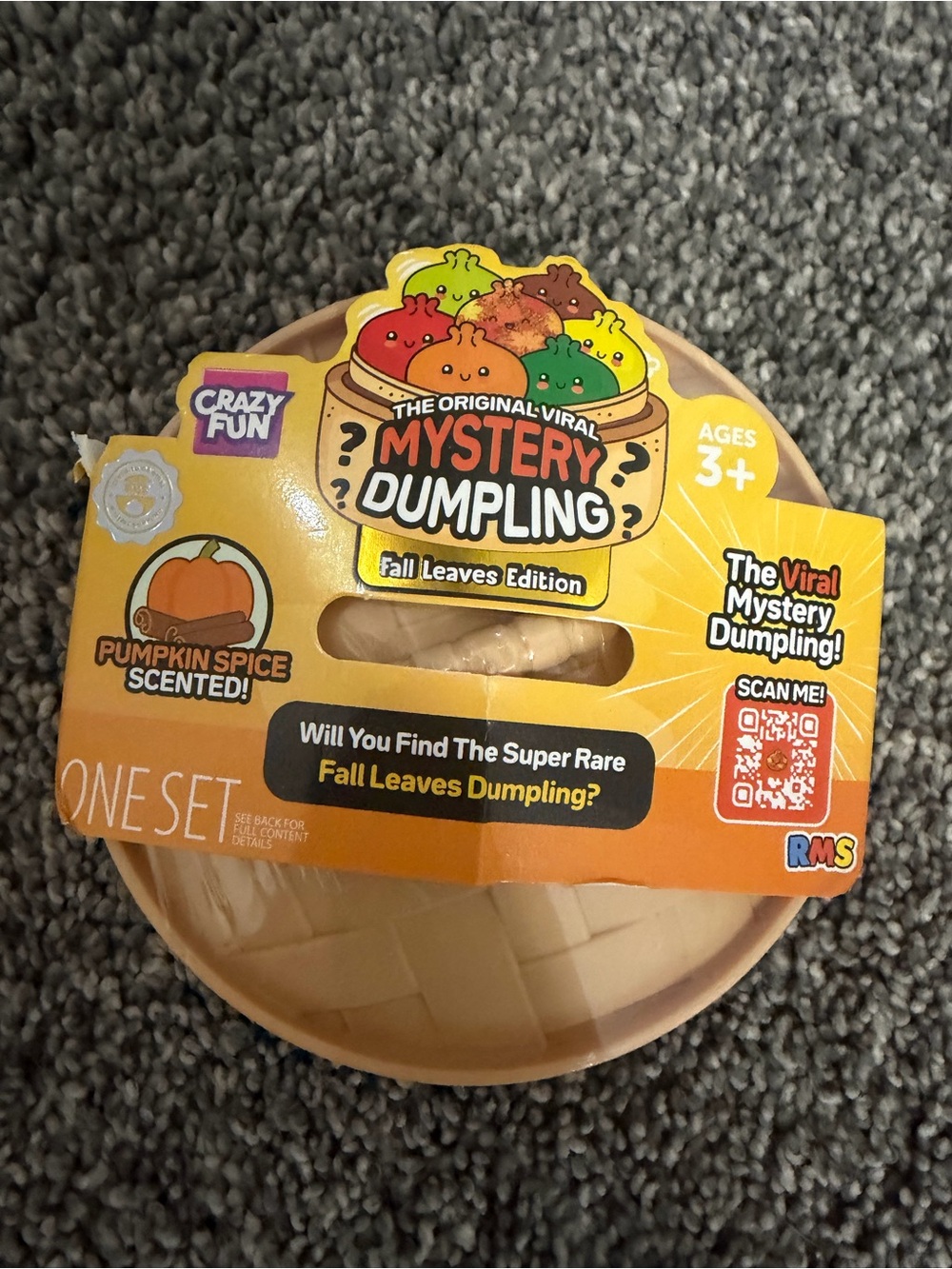 New & Sealed RMS Mystery Dumpling Fall Leaves Edition Pumpkin Spice Scented
